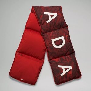 Lululemon Team Canada Unisex Quilted Scarf